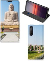 Bookcase Sony Xperia 5 II Smartphone Hoesje Boeddha