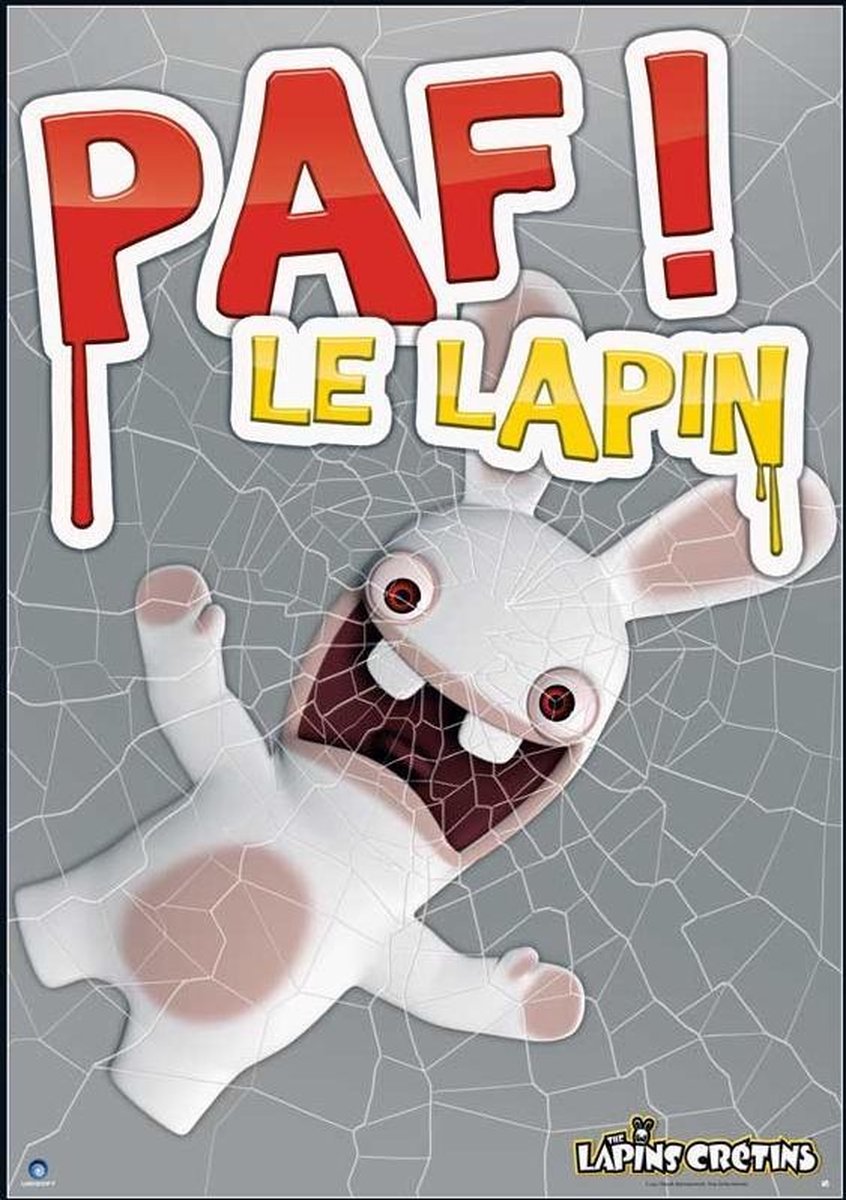 Poster Raving Rabbids - Paf The Rabbit 68x98cm