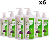 Mr. Smooth Handzeep - 6 x 500 ml  | Antibacterieel | Met Pompje | Lavendel geur | Desinfecterend | Voordeelverpakking