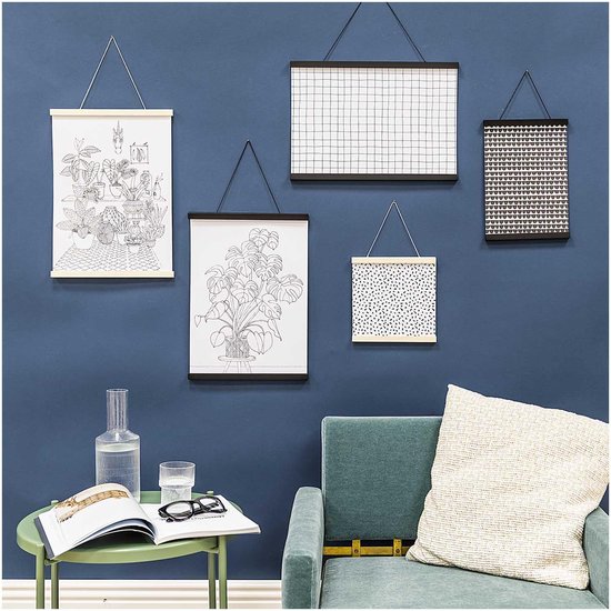 Lot De 2 Cintres Muraux En Z – En Aluminium, Pour Cadres Et Tableaux, Accroche Facile