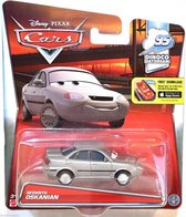 Disney Cars auto Sedanya Oskanian voertuig 5 cm schaal 1:55