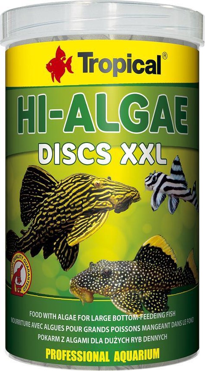 Tropical Hi-Algae Disc XXL (1 Liter) - Aquarium Visvoer