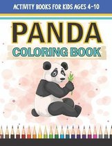 Panda Coloring Book Activity Books For Kids Ages 4-10