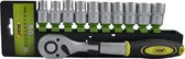 JBM Tools | 1/2" 72 tanden ratel met 12-punt sockets