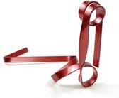 ZijTak- Zwevende wijnfleshouder lint - Rood - optische illusie - wijnrek - staand