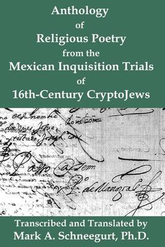 Anthology of Religious Poetry from the Mexican Inquisition T ... - cover