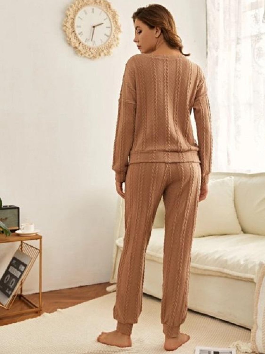 Kleding Dameskleding Pyjamas & Badjassen Sets Gebreide Lounge Short Set One size 