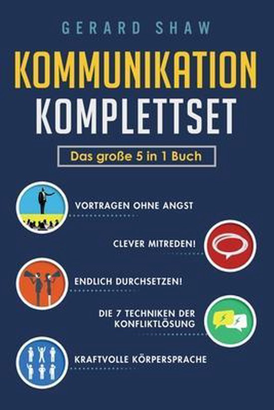 Kommunikation Komplettset - Das große 5 in 1 Buch - cover