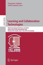 Learning and Collaboration Technologies