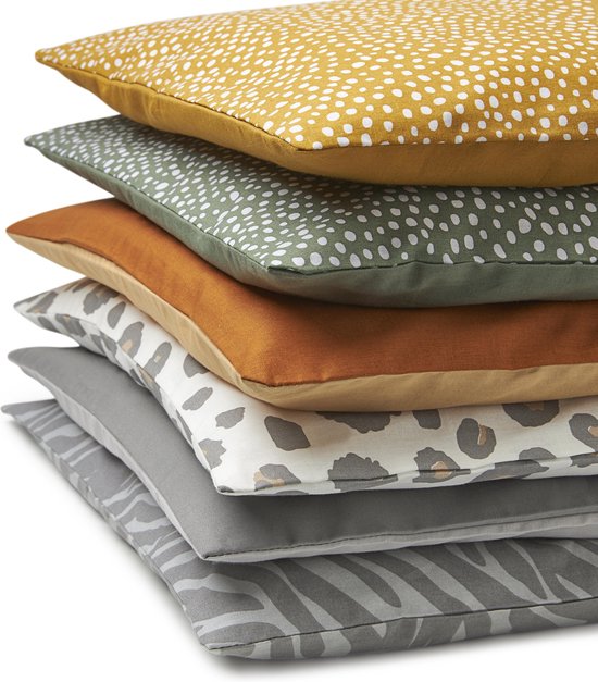 Meyco Home Meyco de dekbedovertrek + taies d'oreiller Zebra - 200x200 / 220 cm - gris