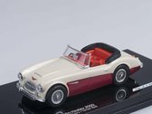 Austin Healey 3000 (Ivory/Tartan Red ) 1-43 Vitesse