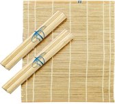 Penselenmat bamboe 30x40cm naturel