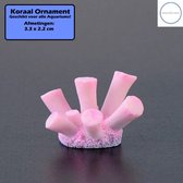 Koraal Aquarium Decoratie - Ornament - Nep Koraal - Lichtroze - S