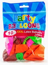 Gekleurde ballonnen feestartikelen verjaardag 10 stuks ballonnen feest versiering