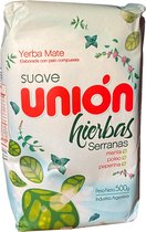 Yerba Mate Union Suave Hierbas Serranas | 500 gram