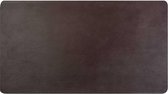 Placemat Leder Recycle DZ Rechthoek - 43x30cm - Bruin