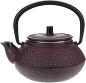 Kobe Purple Theepot met Filter 0.3l - Gietijzer - Filtertheepot Paars