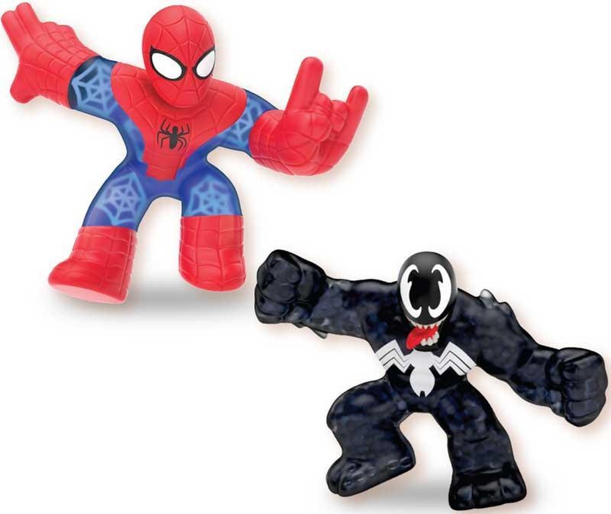 Marvel - Heroes of GOO JIT ZU Versus Pakket - Spiderman VS Venom | bol.com