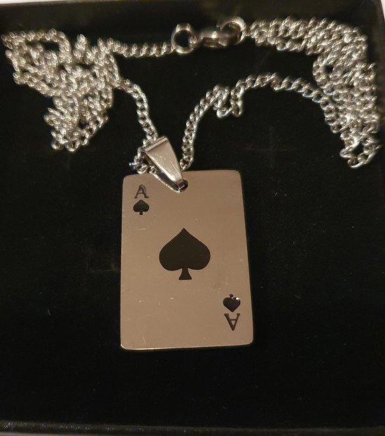 VASSAGO Mannen Vrouwen Aas van Schoppen Ketting Hip VASSAGO Mannen Vrouwen Aas van Schoppen Ketting Hip