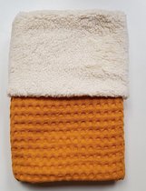 RiFresh | wiegdeken oker teddy | winter | 70x100 cm