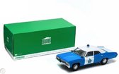 Chevrolet Biscayne 1967 "Chicago Illinois Police" *Artisan Collection*, Blue/White 1-18 Greenlight Collectibles
