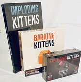 Exploding Kittens NSFW + imploding kittens + barking kittens , spellenbundel , kaartspel combi deal!
