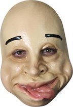 Partychimp Grappig Gezichts Masker Carnaval Halloween Masker voor bij Halloween Kostuum Volwassenen - Latex - One-size
