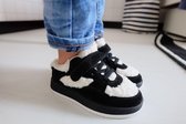Sneakers Teddy Kids - Zwart / Wit