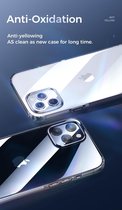 iPhone 12 Mini hoesje shockbestendig & volledig transparant - Anti Shock - High Impact - Back cover