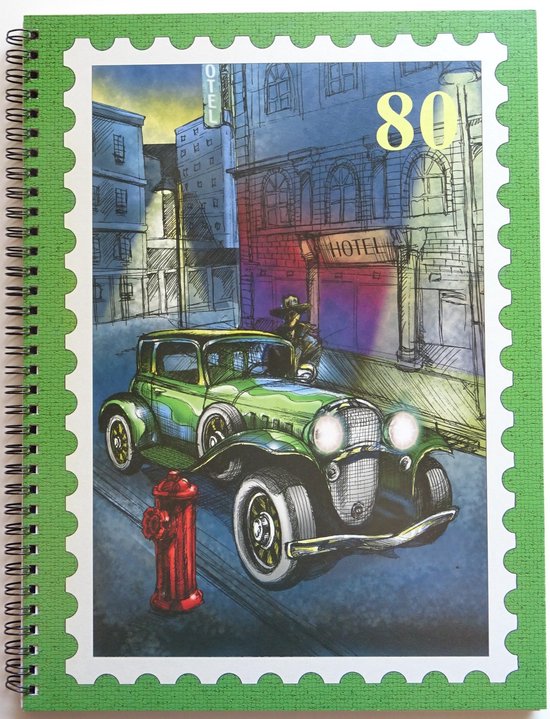 Afbeelding van het spel Postzegel Insteekboek Oldtimer