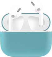 By Qubix - AirPods Pro Solid series - Siliconen hoesje - Turquoise
