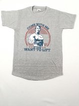 T-shirt - fitness - come with me if you want to lift - Arnold arnold schwarzenegger - xl