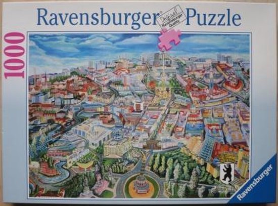 Standaard Uitgaand Previs site Ravensburger puzzel Berlijn - Legpuzzel - 1000 stukjes | bol.com