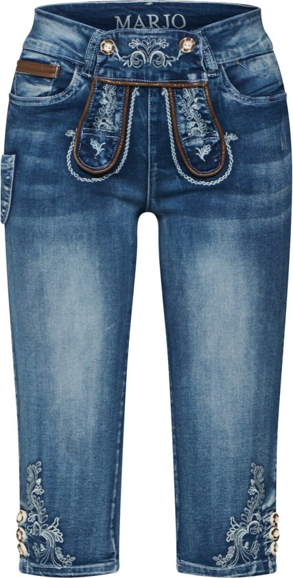 Marjo jeans franziska Blauw-36 (27-28)