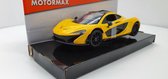 MotorMax McLaren P1 Geel metallic 1:24