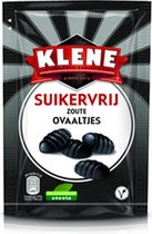 Klene suikervrij zoute ovaaltjes zakje 105 gr