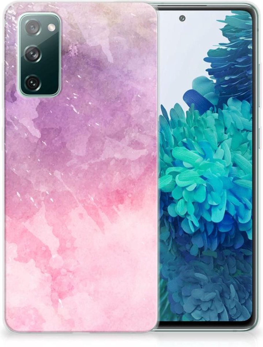 Hoesje maken Samsung Galaxy S20 FE Pink Purple Paint