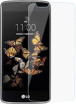 Tempered Glass - Screenprotector voor LG K10 - Glasplaatje Transparant