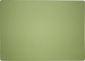 4x Placemat Uni Mint Green - 30x43cm - onderlegger - tafeldecoratie - tafel dekken - muntgroen