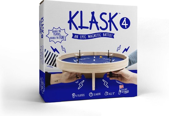 Afbeelding van het spel Klask 4 spelers - bordspel