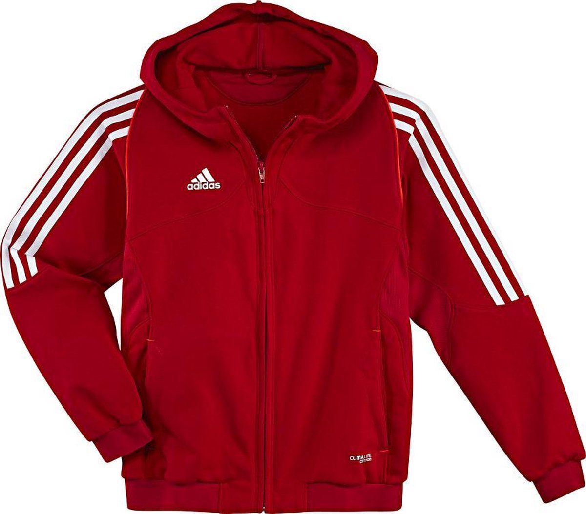 Adidas T12 Hoody Sportvest Heren Rood Maat S maat 4 heer