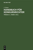 Handbuch Fur Konkursrichter