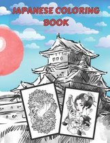 Japanese Coloring Book