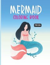 Mermaid Coloring Book For Kids