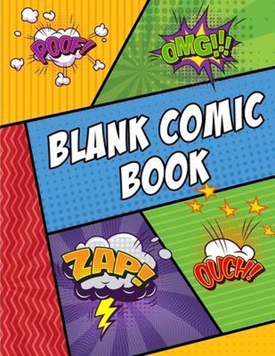 Blank Comic Book - cover