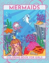 Mermaids Coloring Book for girls