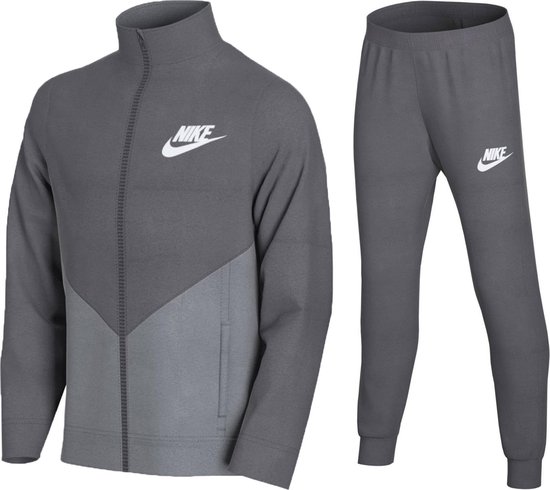 Nike Trainingspak - Maat 152 - Unisex - grijs/licht grijs 152/158 | bol.com