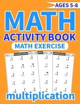Math activity book multiplication
