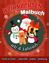 Malbuch Weihnachten ab 4 Jahren