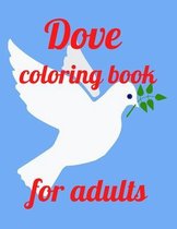 Dove coloring book for adults